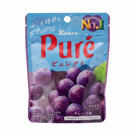 Kanro Puré Gummy Grape