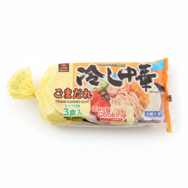 Hiyashi Chuka Gomadare 3p (Chilled Chinese Noodles with Sesame Sauce)