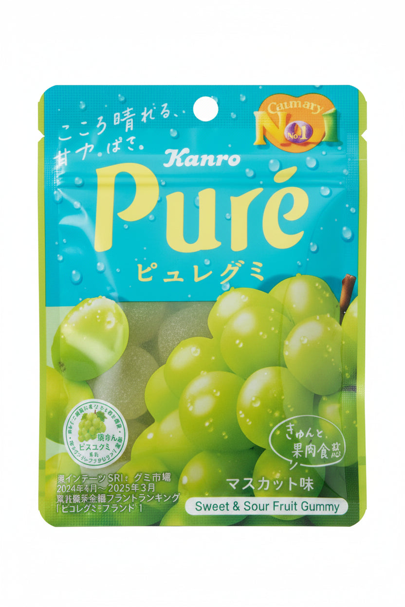 Kanro Puré Gummy - Muscat 56g