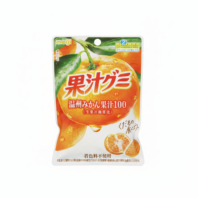 Meiji Kaju Gummy - Satsuma Mandarin 54g