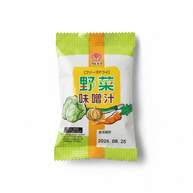 Tsurumiso Freeze-Dried Instant Vegetable Miso Soup