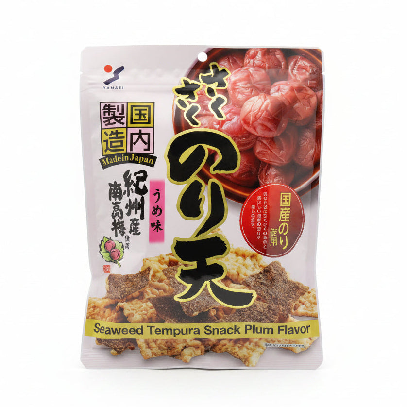 Yamaei Crunchy Nori Ten Chips Plum 70g