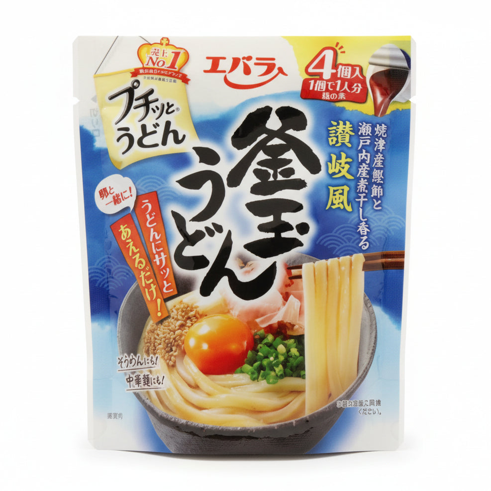 Puchitto Udon Sanuki-Fu Kamatama Udon (Udon Noodle Sauce with Soy Sauce Flavor)