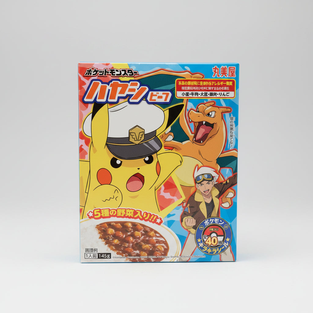 Marumiya Pokemon Instant Beef Curry Retort Pouch
