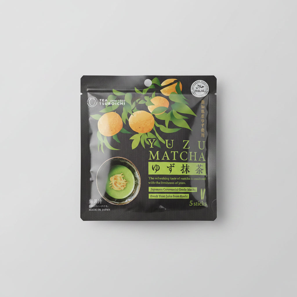 Tsuboichi Yuzu Matcha Stick 5p