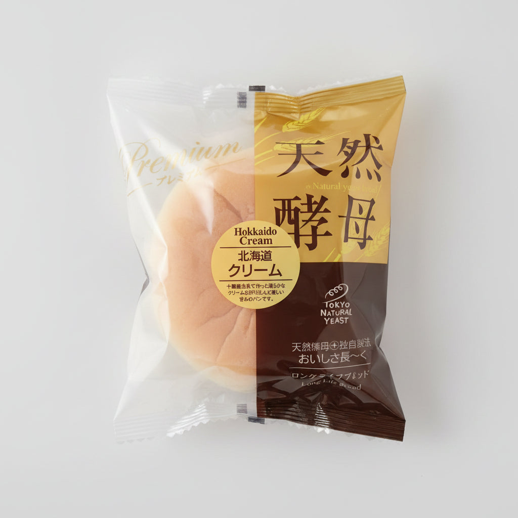 Natural Yeast Bread Hokkaido Cream