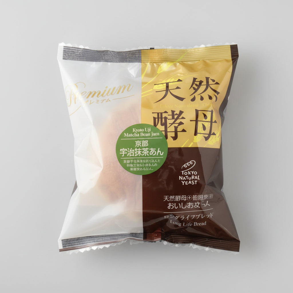 Natural Yeast Bread Uji Matcha