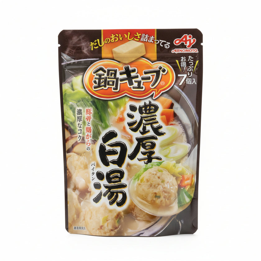 Nabe Cube Noukou Paitan (Pork Bone & Chicken Soup Stock for Hot Pot)