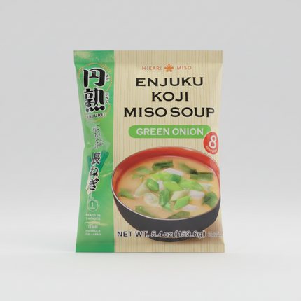 Enjuku Koji Miso Soup  – Green Onion (8-pack)
