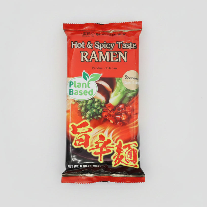 Marutai Hot & Spicy Ramen (Plant-Based, 2 Servings)