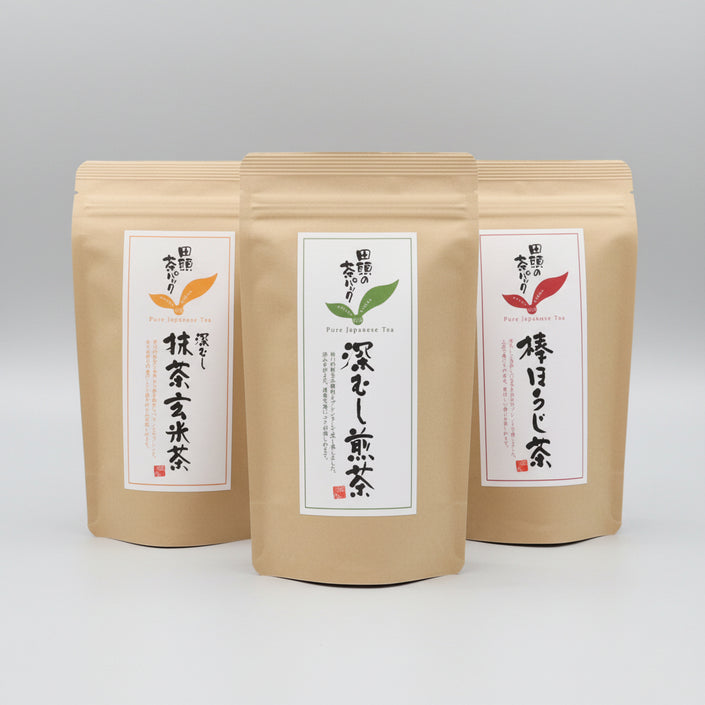 田頭茶舗 日本茶 飲みくらべ 3種