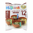 Marukome Ryotei no Aji Miso Soup 12 Servings (Akadashi)