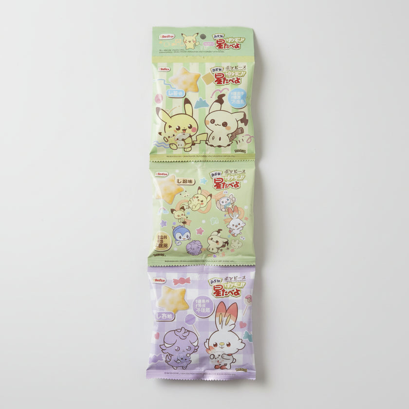 Pokepiece Little Star Rice Cracker Snack