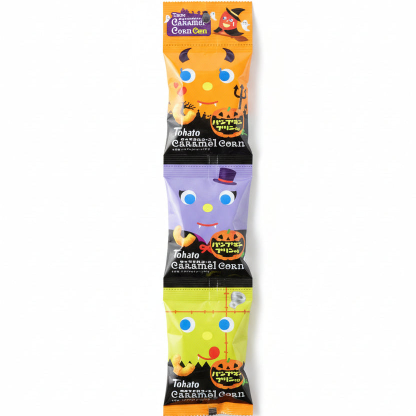Tohato Caramel Corn Pumpkin Pudding Flavour 10g
