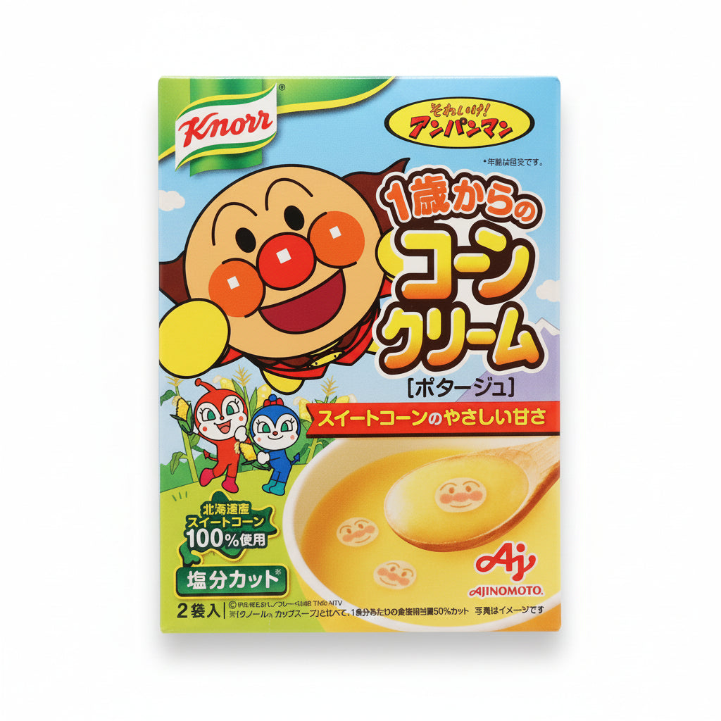 Anpanman Corn Cream Soup for Ages 1+