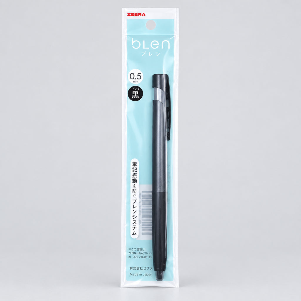 Zebra bLen Emulsion Ballpoint Pen 0.5mm Black