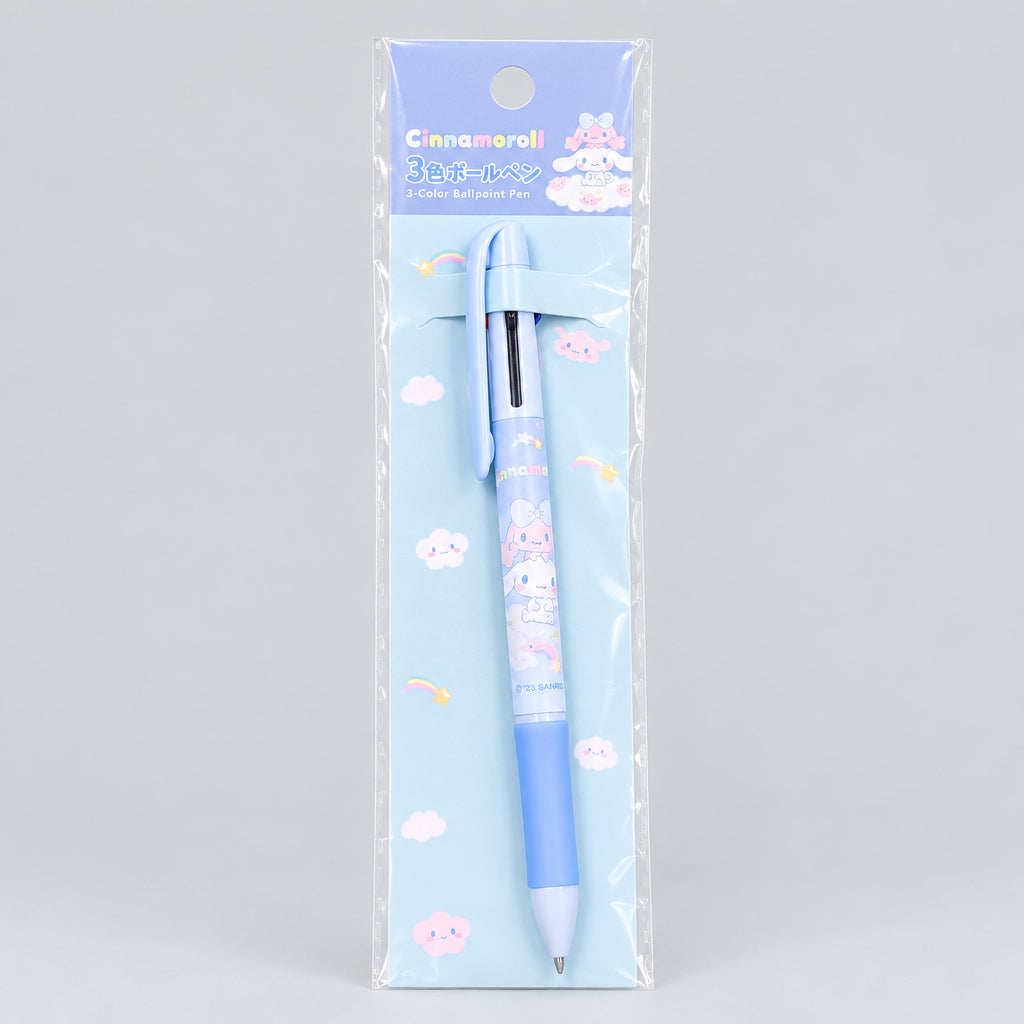 Sanrio 3-Colour Ballpoint Pen Cinnamoroll 0.7mm