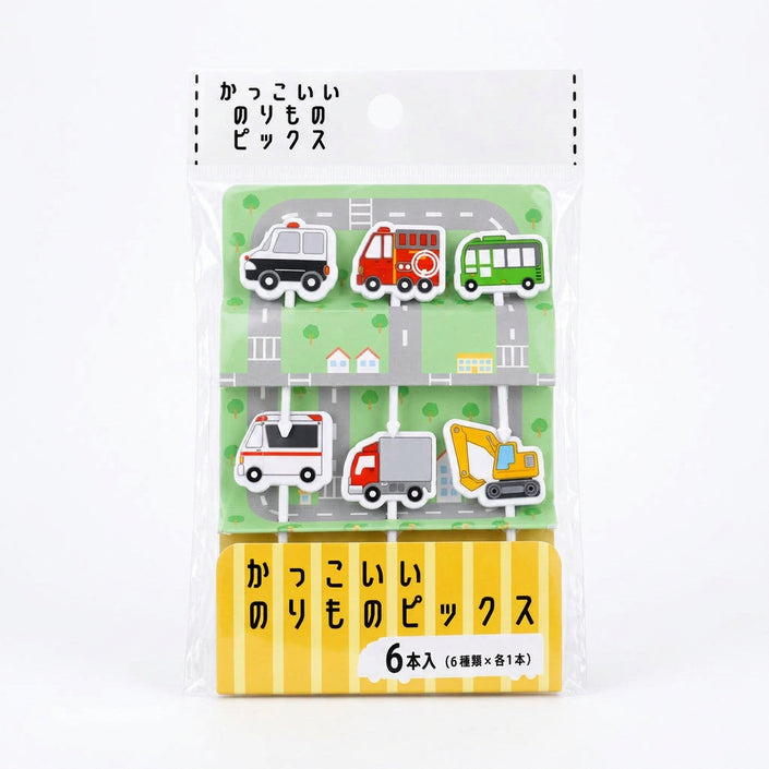 のりもの ピック 6本
