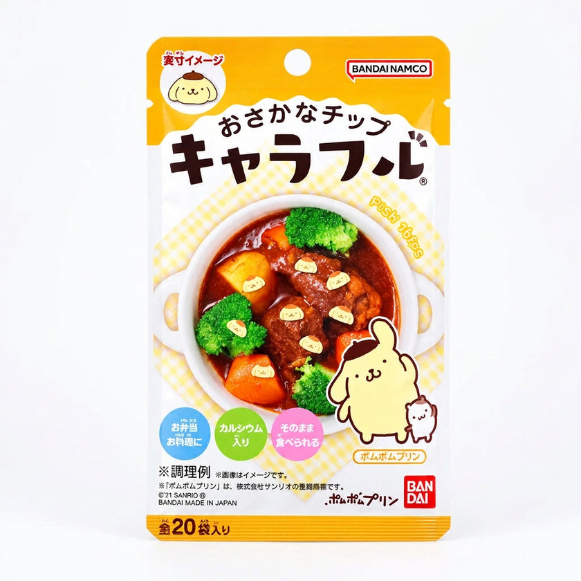 Bandai Charaful Fish Chips Pompompurin