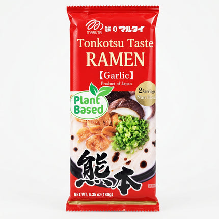 マルタイ 熊本 とんこつ風ラーメン にんにく (プラントベース)