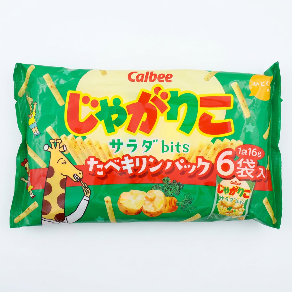 Calbee Jagarico Salad Bits 6 Bags