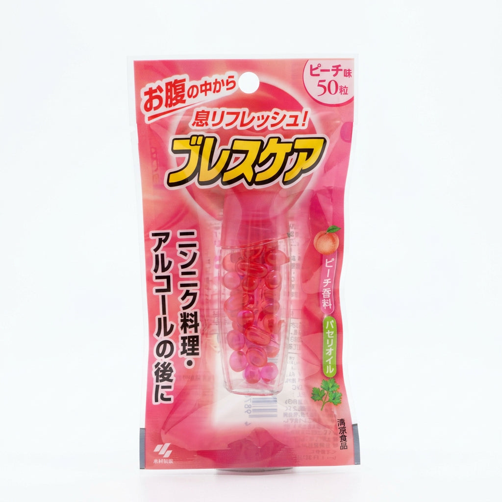 Kobayashi Breath Care Peach 50 Capsules