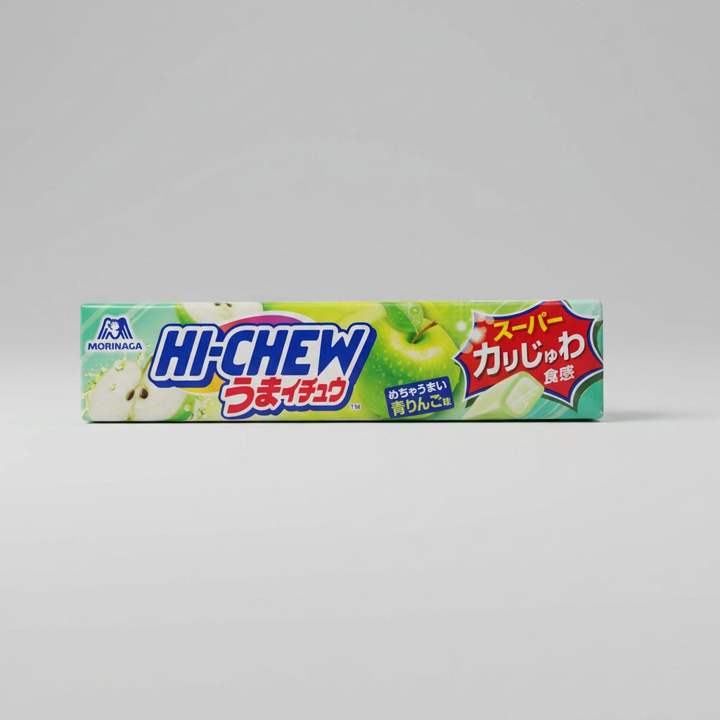 Umai-Chew Ao Ringo Aji (Green Apple Chewy Candy)