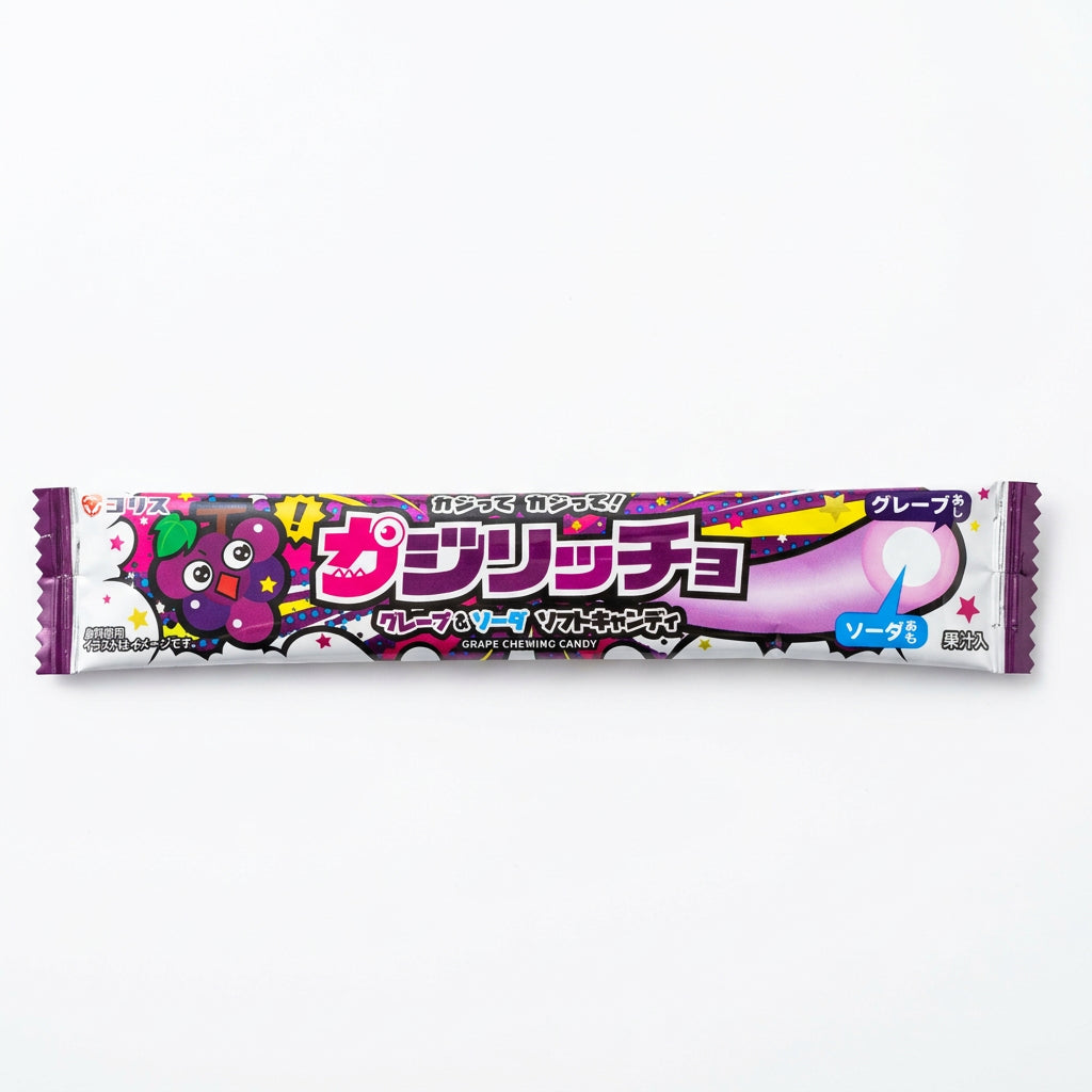 Kajiriccho Grape & Soda (Grape & Soda Chewable Candy)