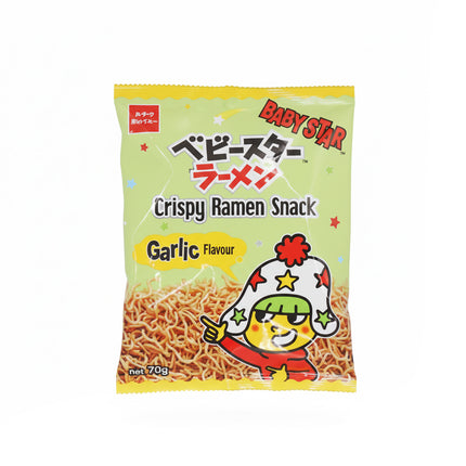 Baby Star Crispy Ramen snack Garic