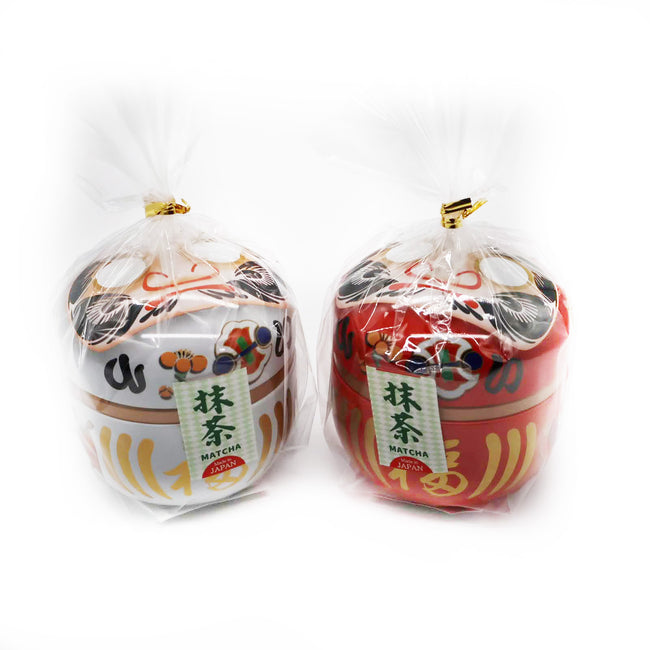 菱和園　だるま缶入り　宇治抹茶30g　（ランダムに1点お届け）